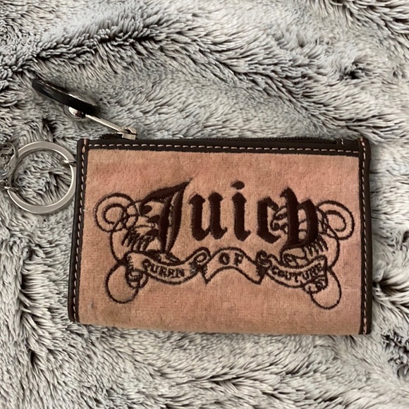 Juicy Couture Accessories - Juicy Couture Coin Purse with Key Fob